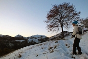 Sulle prime nevi di Prato Giugno e La Sella...pomeriggio e tramonto in Resegone e Grigne il 29 ottobre 2012 - FOTOGALLERY